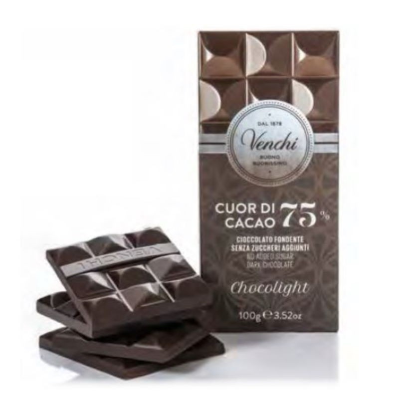 Tavoletta Chocolight Fondente 75% Venchi