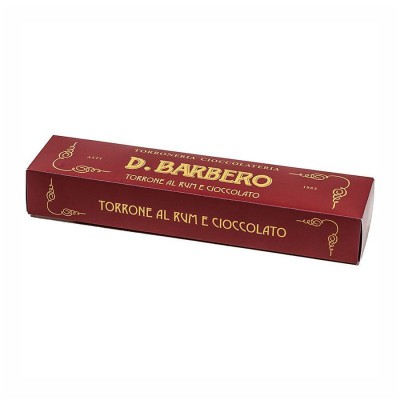 Torrone al Rhum e cioccolato Barbero